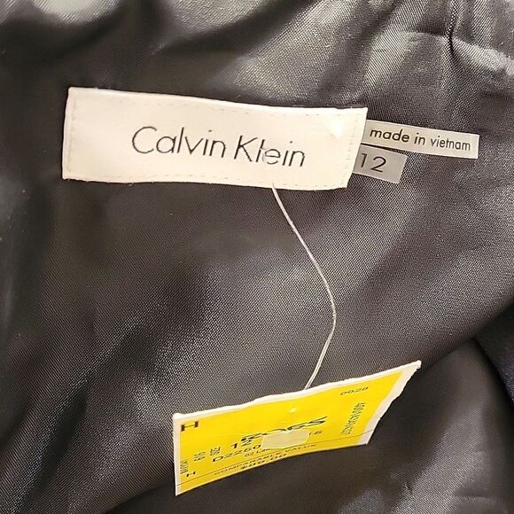 BRAND NEW CALVIN KLEIN SLEEVELESS HIDDEN ZIP CLOSURE DRESS - Picture 11 of 14